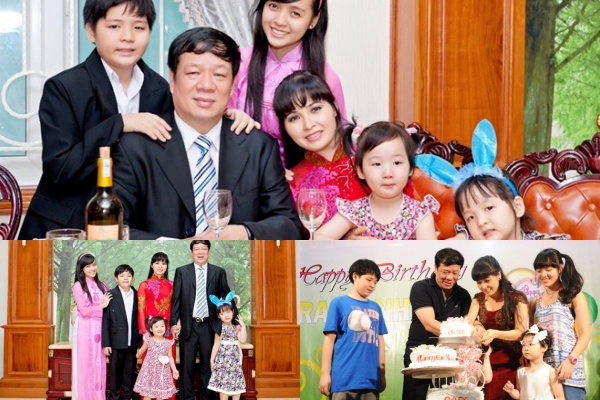 3 gia đình nghệ sĩ đông con nhất showbiz Việt 3