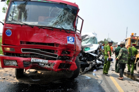 Xác định nguyên nhân vụ tai nạn giao thông thảm khốc ở Quảng Ngãi