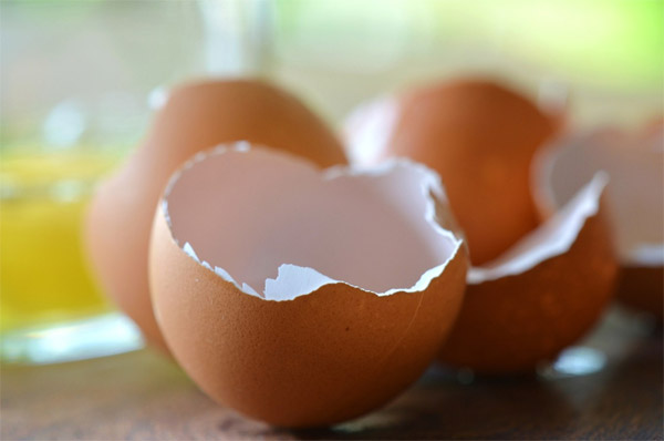vỏ trứng làm đẹp