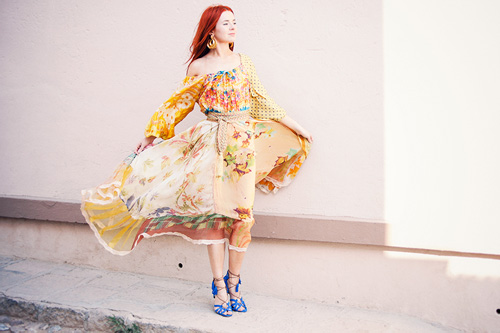 Học lỏm blogger Jane Aldridge mix đồ style vintage cho mùa hè