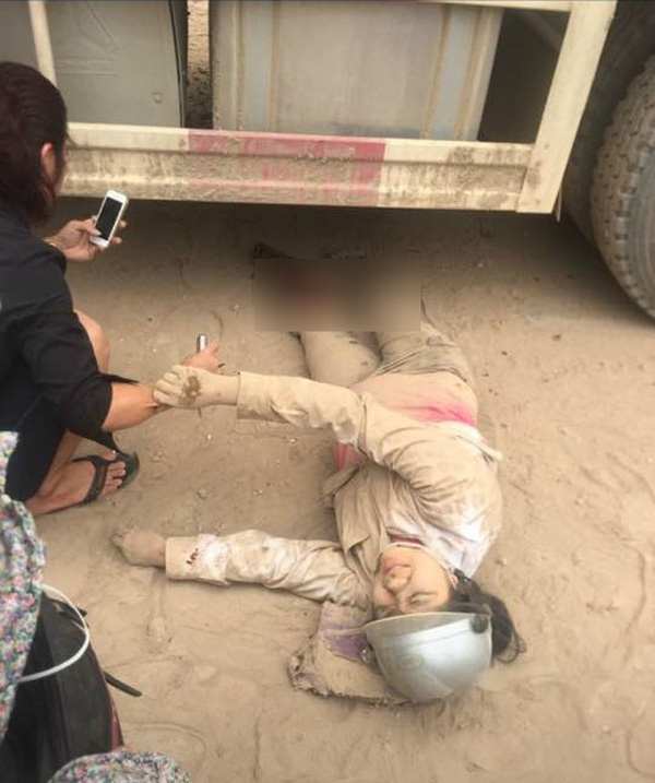 Thai phụ 7 tháng bị xe tải cán nát chân, không giữ được con