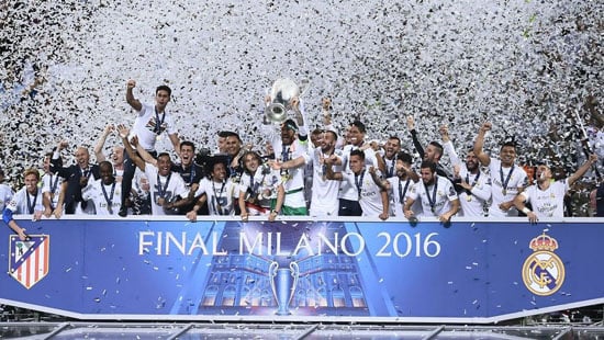 Chung kết C1 Real Madrid đăng quang 
