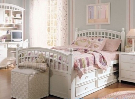 Những mẫu phòng ngủ bé gái siêu dễ thương