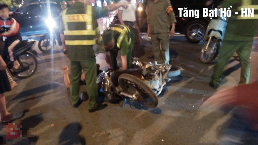 Tai nạn trên đường Tăng Bạt Hổ, Hà Nội. Nguồn: Beatvn
