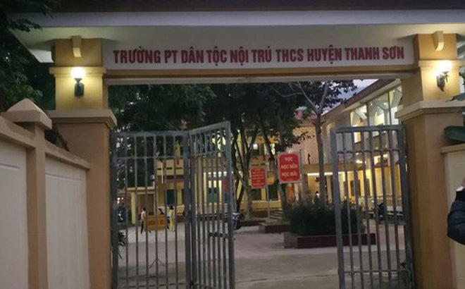 Trường Phổ thông dân tộc nội trú Thanh Sơn.
