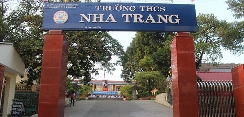 Trường THCS Nha Trang (TP.Thái Nguyên, tỉnh Thái Nguyên).