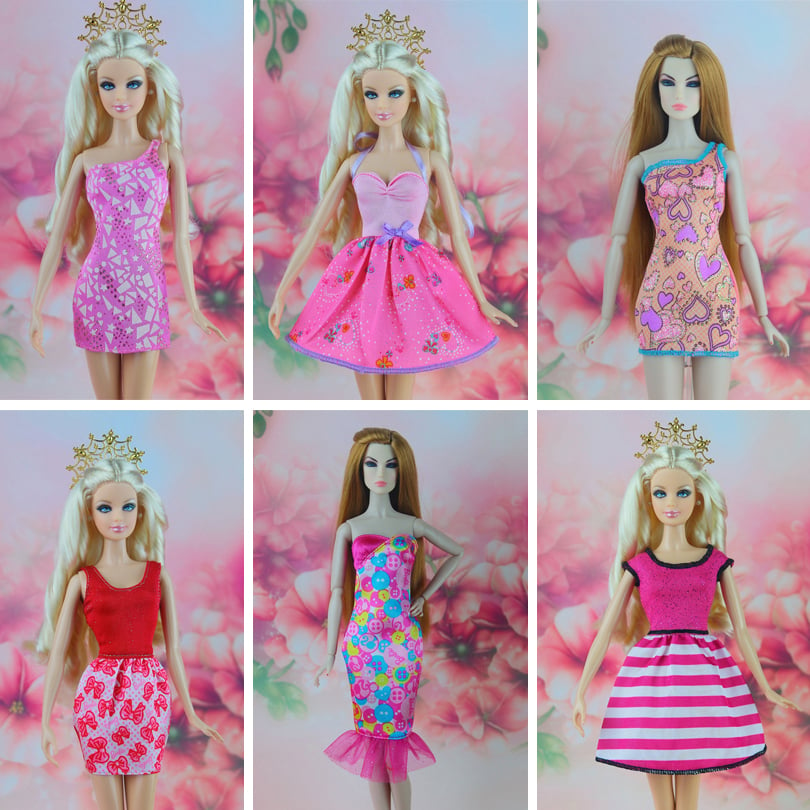 Hướng dẫn cách may váy xòe cực đơn giản cho búp bê Barbie  Chị SuSi TV   YouTube