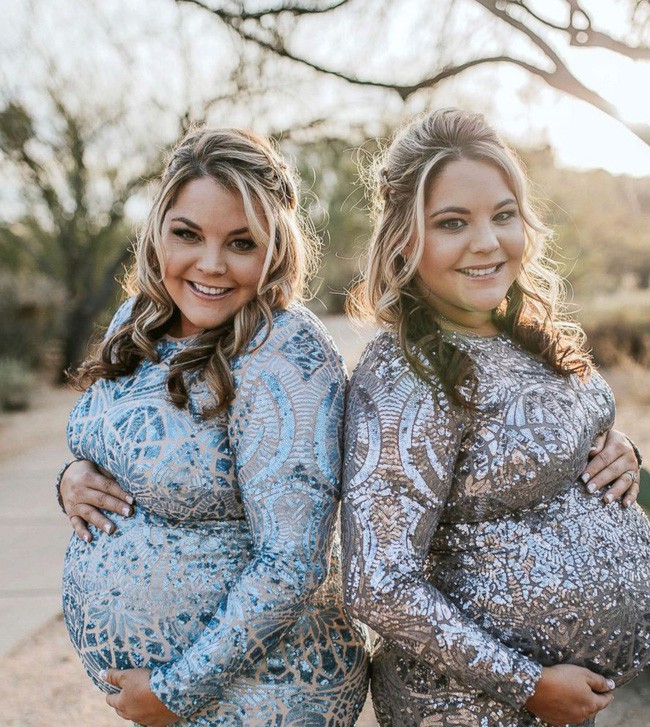 Jalynne Crawford và Janelle Leopoldo mang thai cùng thời điểm khiến gia đình khá bất ngờ.