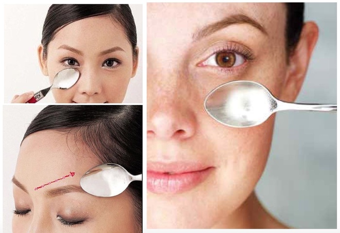 how-to-use-spoon-for-better-facial-skin-175052736