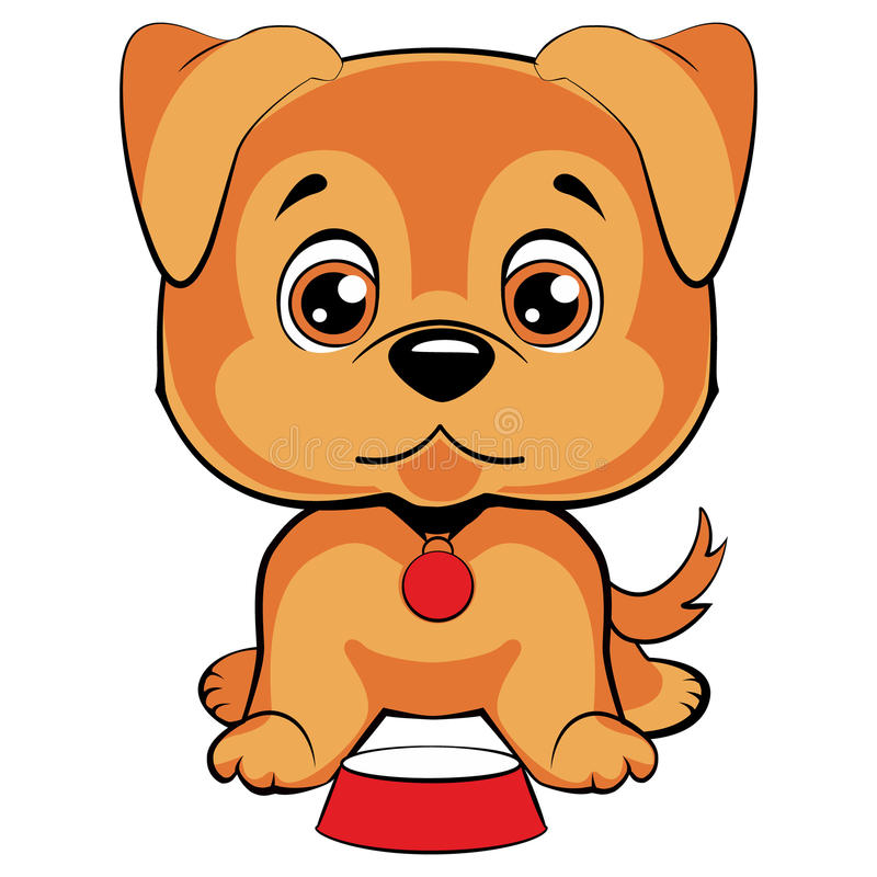 cute-cartoon-dog-children-s-illustration-funny-baby-animal-vector-90052398