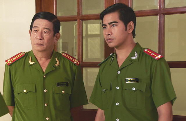 Nguyễn Hậu trong phim Truy tìm hung thủ.