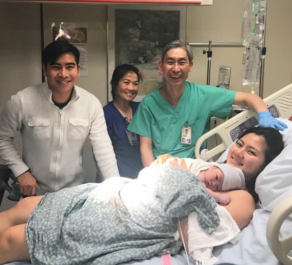 Vợ chồng diễn viên Ngọc Lan – Thanh Bình đã lựa chọn phương pháp sinh thường tại Mỹ và bé Louis Nguyễn ra đời trong điều kiện chăm sóc tốt nhất.