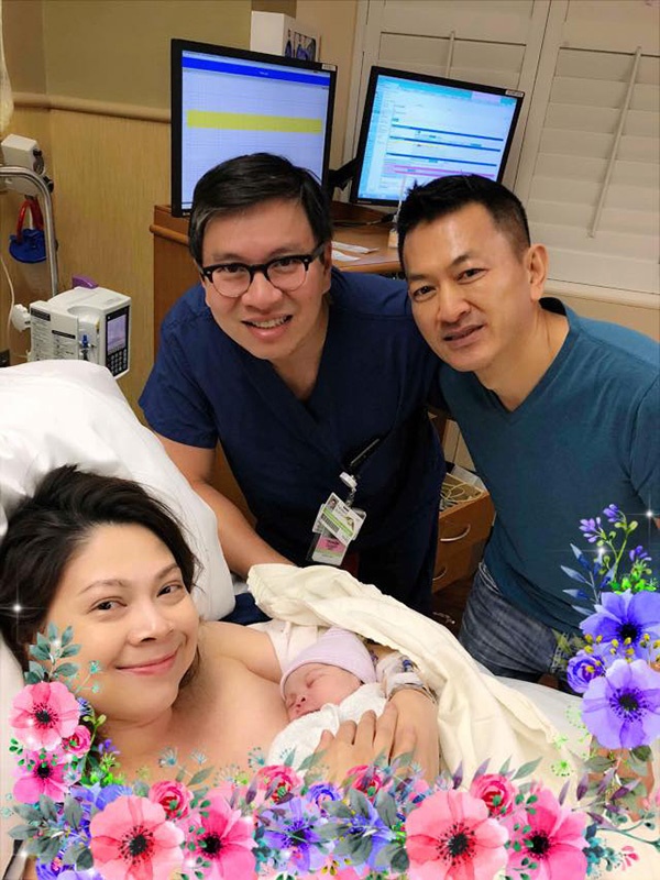 Con gái đầu lòng của Thanh Thảo cũng được hạ sinh tại Mỹ