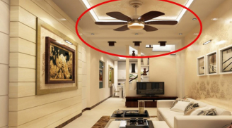 4 vị trí không được lắp quạt trần trong nhà kẻo THỔI BAY tài lộc, của cải đội nón ra đi
