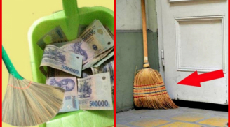 Đặt chổi quét nhà vào điểm 'phạm' này bảo sao thần Tài hờn trách, tài lộc bị quét sạch ra cửa