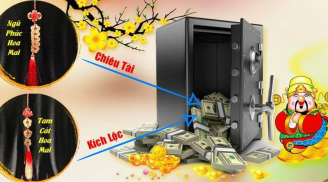 Cuối năm cứ đặt két sắt đúng 'hũ vàng' này, đảm bảo thần Tài không rời nửa bước, tiền tài cứ thế cuốn về