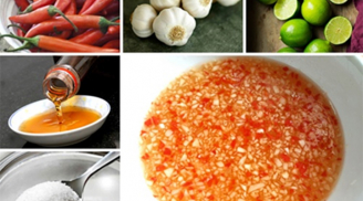 'Công thức vàng' pha nước chấm tỏi ớt ngon xuất sắc, đảm bảo chấm món gì cũng hợp vị