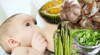 Thực phẩm làm sữa mẹ hôi tanh khó bú, con ăn vào còi cọc xuống cân trầm trọng