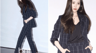 Quần kẻ ca-rô đang là xu hướng cực hot được loạt sao Hàn mê như điếu đổ