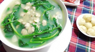 Cách nấu canh ngao mồng tơi ngọt lừ, thanh mát lại giàu dinh dưỡng