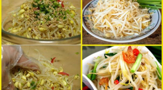 Mẹo làm món nộm giá đỗ thanh mát, giòn ngon lại giảm cân siêu hiệu quả
