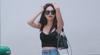 Chỉ bạn cách mix đồ với quần jeans đẹp như Ninh Dương Lan Ngọc