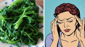 Những loại rau quả đẩy máu lên não nhanh chóng, giảm hoa mắt chóng mặt