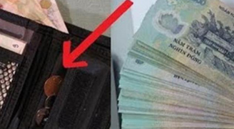 Lẳng lặng đặt thứ này vào ví, 4 tháng cuối năm đổi vận tiền vào như thác đổ