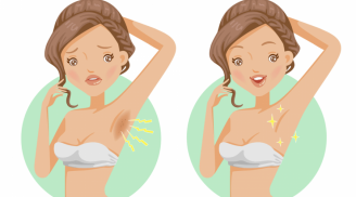 Chỉ với 2 nguyên liệu đơn giản, vùng da dưới cánh tay đang thâm sạm trở nên sáng màu mịn màng thấy rõ