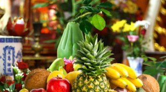 Thắp hương mùng 1 cứ bày loại quả may mắn lên bàn thờ, Thần tài 'ưng ý', gia chủ tiền vào như nước