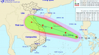 Thời tiết ngày 16/9: Bão số 5 di chuyển nhanh về các tỉnh miền Trung, liên tục mạnh thêm