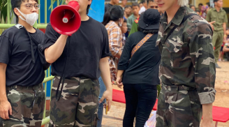 Chuyến đi vào vùng lũ của Nguyễn Trần Trung Quân 'Không để những lời nói tiêu cực ngoài kia làm mình chùn bước '