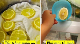Công dụng 'bí mật' của quả chanh, rất nhiều người vẫn bỏ phí hằng ngày