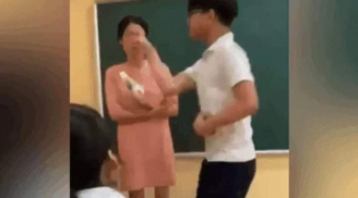 Clip học sinh tát giáo viên: Vụ việc có thật, xảy ra vào tháng 5/2020 tại trường học ở Hà Nội