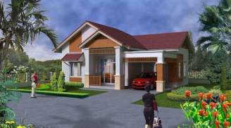 Thiết kế nhà mái thái cấp 4 sang trọng với giá 400 triệu