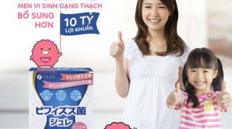 Bé cực biếng ăn cũng tự giác ăn ngon với công thức 10 tỷ lợi khuẩn của men vi sinh đến từ Nhật Bản