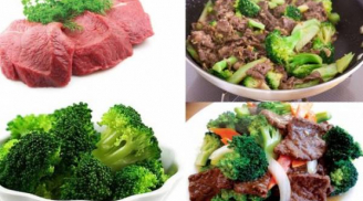 Cách làm bông cải xào thịt bò sốt gừng thơm ngon cho bữa tối