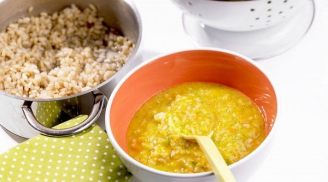 Thói quen phổ biến khi nấu cháo khiến bé rước thêm bệnh