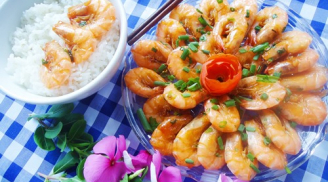 Cách làm món tôm rang chua ngọt, vàng đều thơm nức mũi