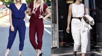 Thu diện jumpsuit phong cách xuống phố như fashionista chuyên nghiệp