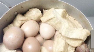 Nồi đậu kho trứng nguyên vỏ của con dâu khiến mẹ chồng ngán ngẩm