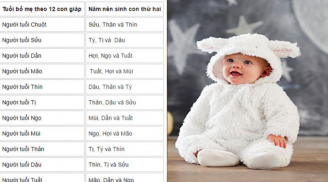 Bố mẹ chọn đúng năm để sinh bé thứ 2, gia đình tha hồ hái LỘC, giàu “nứt đố đổ vách”