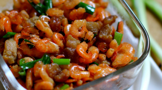 Làm thịt rim tôm ngon, thơm phức vừa vặn khó cưỡng cho cả nhà đều mê