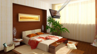 Phòng ngủ của vợ chồng mà để thế này trước sau cũng người 1 nơi, ngày càng nghèo hèn