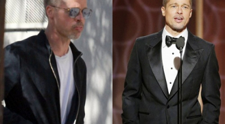Brad Pitt khiến fan 'sốc' vì suy sụp già nua đến không nhận ra