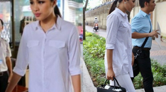 Nguyễn Thị Thành hoảng sợ mặt 'tái nhợt' đi giải trình 'thi chui' sau khi đạt giải Á hậu?