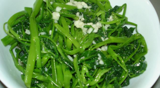 Bạn nếu xào rau muống kiểu này chẳng cần thịt cũng hết bay nồi cơm - ai ăn cũng ghiền