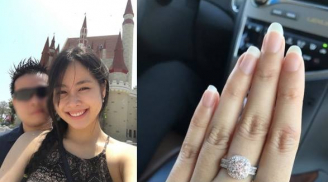 Sau hàng loạt ồn ào, cô gái 'tố' Võ Hồng Ngọc Huệ 'giật chồng' bất ngờ được tặng nhẫn kim cương tiền tỷ?