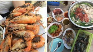 Đi ăn buffet, cô gái lấy trộm tôm về nhà rồi đăng hình ảnh lên facebook để khoe chiến tích