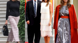 Phong cách thời trang quyền lực đẹp đến hút hồn của Đệ nhất phu nhân Melania Trump